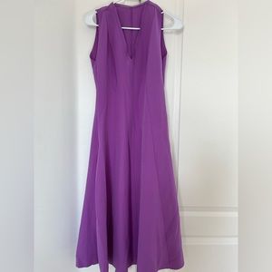 Zara purple midi dress